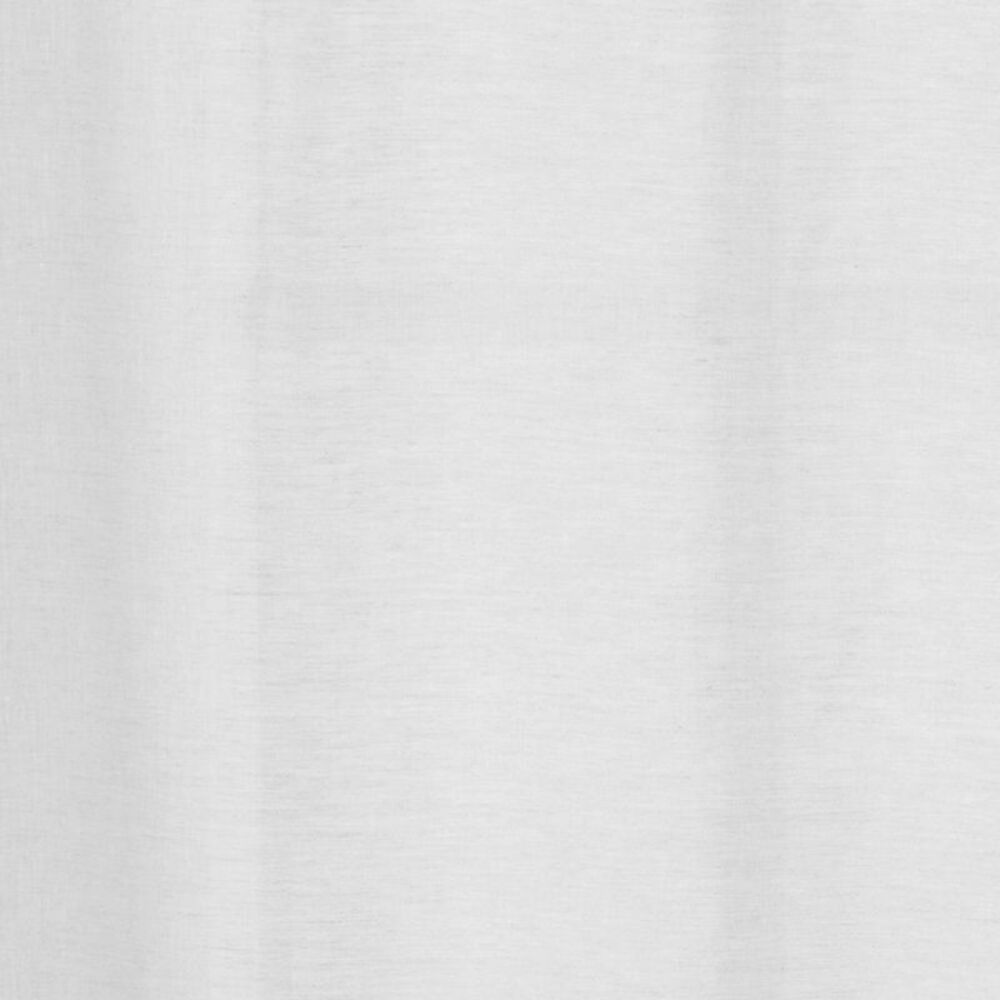 Threshold -  Light Filtering Linen Window Curtain Pan White - Picture 4 of 4